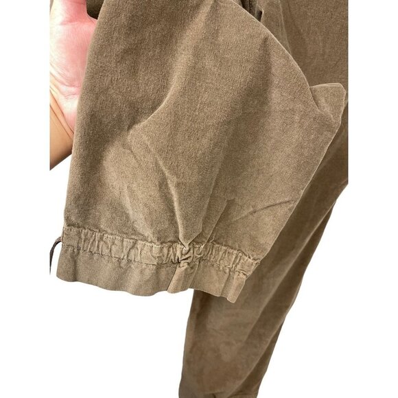 J. Jill Womens Stretch Corduroy Cargo Jogger Pants Size 10 Tan - Picture 5 of 7